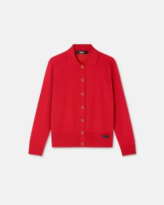 Cardigan din tricot cu amestec de mătase
