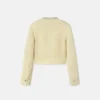 Cardigan din tweed cu cristale Cardigan din tweed cu cristale