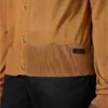 Cardigan polo din tricot de mătase și bumbac