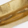 Clutch La Medusa din plasă metalică