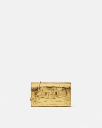 Clutch Medusa 95 cu efect crocodil