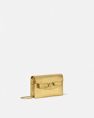 Clutch Medusa 95 cu efect crocodil