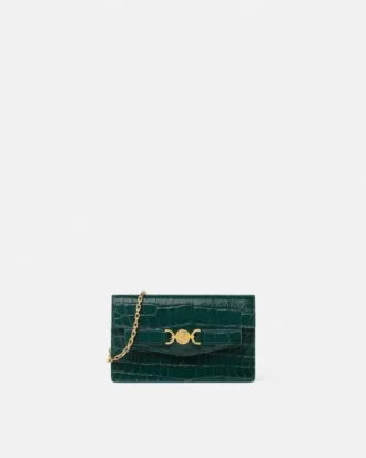 Clutch Medusa 95 cu efect de crocodil