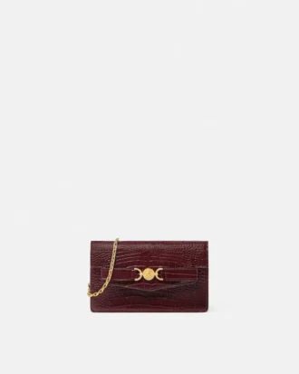 Clutch Medusa 95 cu efect de crocodil