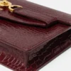 Clutch Medusa 95 cu efect de crocodil
