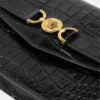 Clutch Medusa 95 cu efect de crocodil