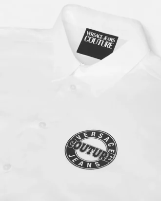 Cămașă cu croi normal și logo