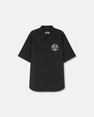Cămașă cu croi regular și logo V-Emblem în formă de lanț