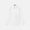 Cămașă de seară din poplin de bumbac brodată Cămașă de seară din poplin de bumbac brodată