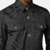 Cămașă din bumbac jacquard