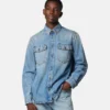 Cămașă din denim cu detalii decorative Cămașă din denim cu detalii decorative