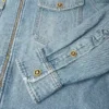 Cămașă din denim cu fermoar Cămașă din denim cu fermoar