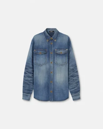 Cămașă din denim fabricată în Japonia
