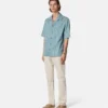 Cămașă din denim jacquard Barocco Cămașă din denim jacquard Barocco