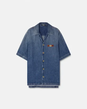 Cămașă din denim Medusa Biggie