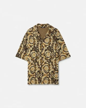 Cămașă din jersey jacquard Barocco Cămașă din jersey jacquard Barocco