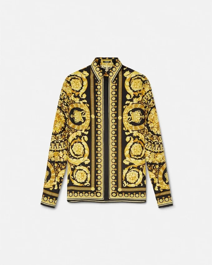 Cămașă din mătase Barocco Silk Cămașă din mătase Barocco Silk