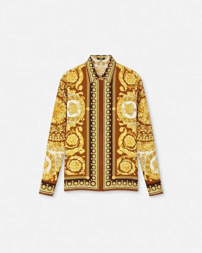 Cămașă din mătase Barocco Silk Cămașă din mătase Barocco Silk