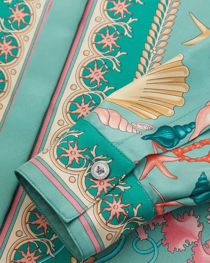 Cămașă din mătase Barocco Silk Cămașă din mătase Barocco Silk