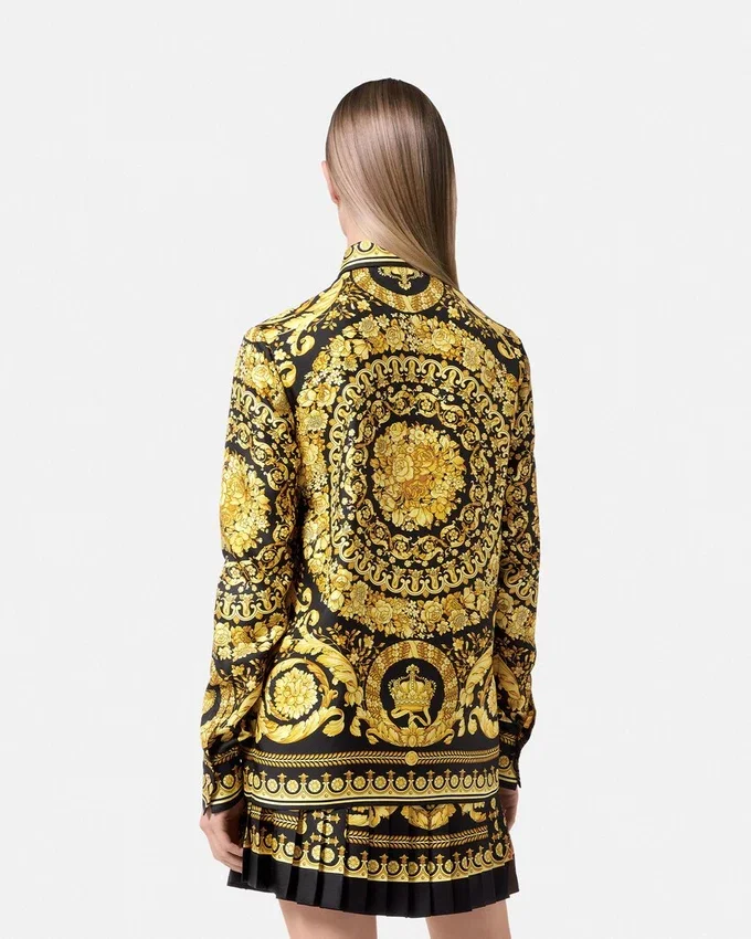 Cămașă din mătase Barocco Silk Cămașă din mătase Barocco Silk
