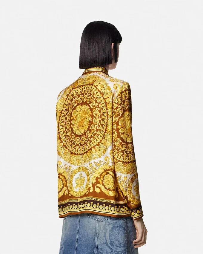 Cămașă din mătase Barocco Silk Cămașă din mătase Barocco Silk