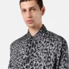 Cămașă din mătase cu imprimeu leopard Cămașă din mătase cu imprimeu leopard