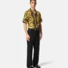 Cămașă din mătase twill cu imprimeu Cămașă din mătase twill cu imprimeu