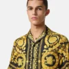 Cămașă din mătase twill cu imprimeu Cămașă din mătase twill cu imprimeu