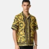 Cămașă din mătase twill cu imprimeu Cămașă din mătase twill cu imprimeu