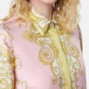 Cămașă din mătase twill imprimată Cămașă din mătase twill imprimată