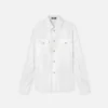 Cămașă din poplin de bumbac jacquard Cămașă din poplin de bumbac jacquard