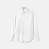 Cămașă din poplin de bumbac jacquard Cămașă din poplin de bumbac jacquard