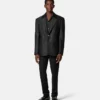 Cămașă din poplin de bumbac jacquard Cămașă din poplin de bumbac jacquard