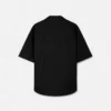 Cămașă din poplin de bumbac jacquard Cămașă din poplin de bumbac jacquard