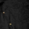 Cămașă din poplin de bumbac jacquard Cămașă din poplin de bumbac jacquard