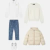 Cămașă din poplin de bumbac pentru copii Cămașă din poplin de bumbac pentru copii