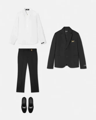 Blazer pentru copii din amestec de lână