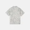 Cămașă din twill de mătase cu imprimeu pentru copii