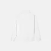 Cămașă pentru copii din bumbac poplin jacquard Cămașă pentru copii din bumbac poplin jacquard
