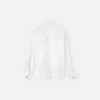 Cămașă pentru copii din bumbac poplin jacquard Cămașă pentru copii din bumbac poplin jacquard