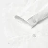 Cămașă pentru copii din bumbac poplin jacquard Cămașă pentru copii din bumbac poplin jacquard