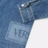 Cămașă pentru copii din denim cu logo vintage din anii ’90 Cămașă pentru copii din denim cu logo vintage din anii ’90