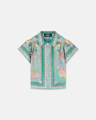 Cămașă pentru copii din mătase Barocco Silk