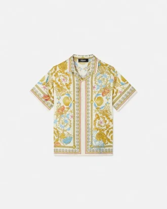 Cămașă pentru copii din mătase Barocco Silk