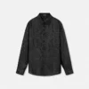 Cămașă regulată din amestec de mătase jacquard Cămașă regulată din amestec de mătase jacquard