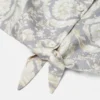 Cămașă scurtă din twill de mătase imprimată pentru copii Cămașă scurtă din twill de mătase imprimată pentru copii
