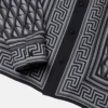 Cămașă slim din mătase twill cu imprimeu