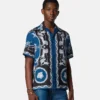 Cămașă slim din mătase twill cu imprimeu Cămașă slim din mătase twill cu imprimeu