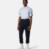 Cămașă slim din poplin de bumbac cu dungi Cămașă slim din poplin de bumbac cu dungi