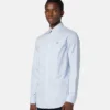 Cămașă slim din poplin de bumbac cu dungi Cămașă slim din poplin de bumbac cu dungi